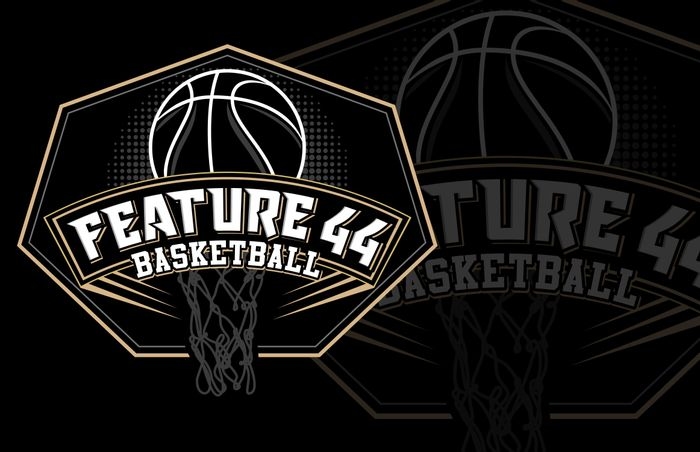 FEATURE 44 Basketball Logo